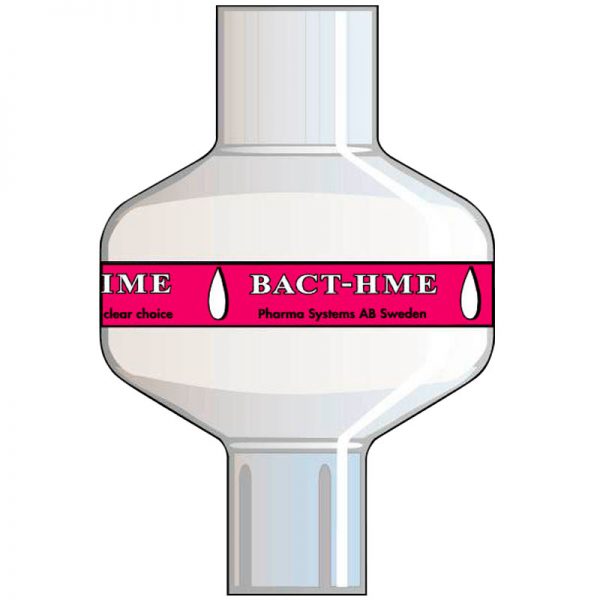 Bact HME Basic. Tidal volume (ml): 150–1500 ml.