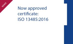 Pharma Systems certificates are EN ISO 13485:2012,  MDD 93/42/EEC, ISO 13485:2016