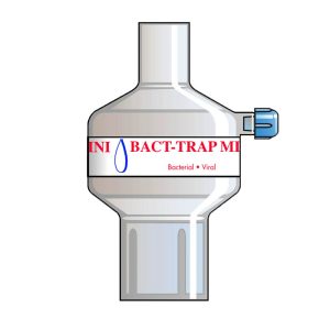 Bact-Trap Mini Port. Tidal volume (ml): 50–900 ml.
